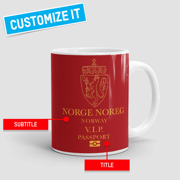 Norway - Passport Mug