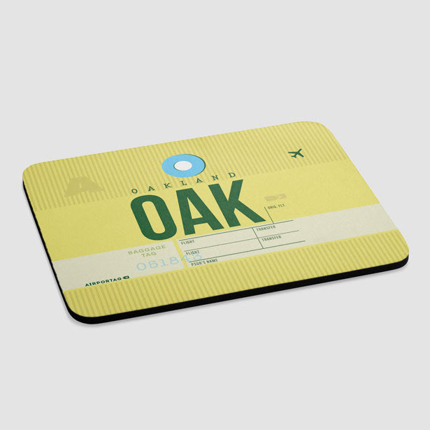 OAK - Mousepad - Airportag