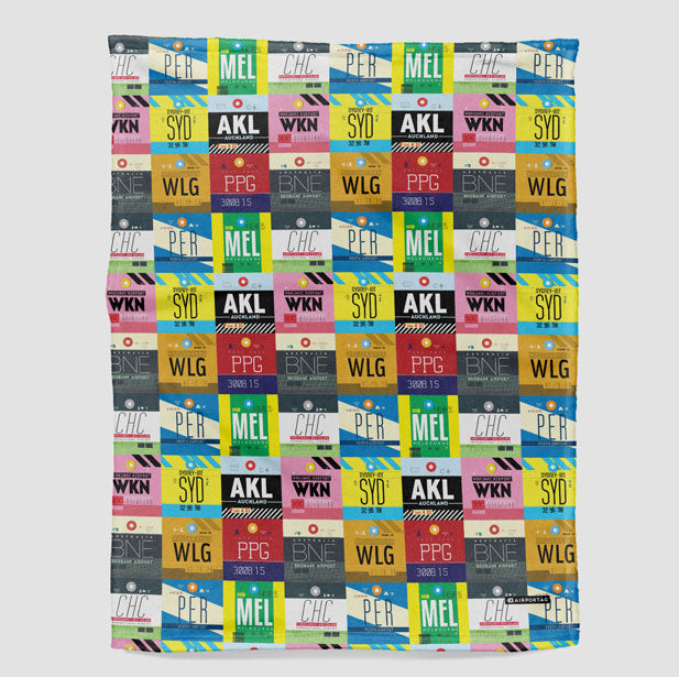 Oceania Airports - Blanket - Airportag