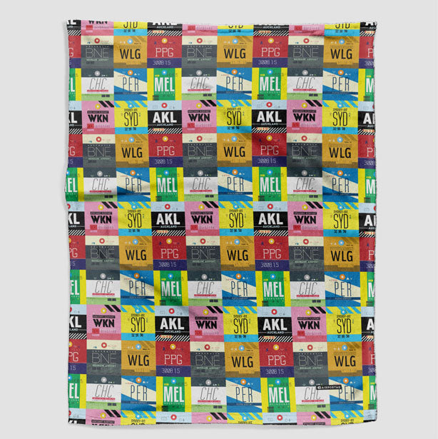 Oceania Airports - Blanket - Airportag