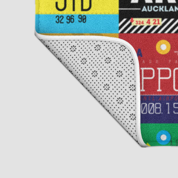 Oceania Airports - Bath Mat - Airportag