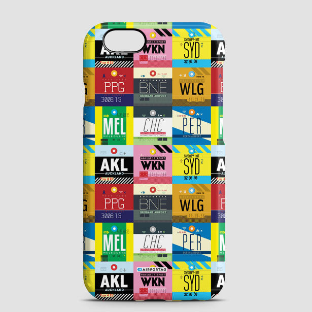 Oceania Airports - Phone Case - Airportag