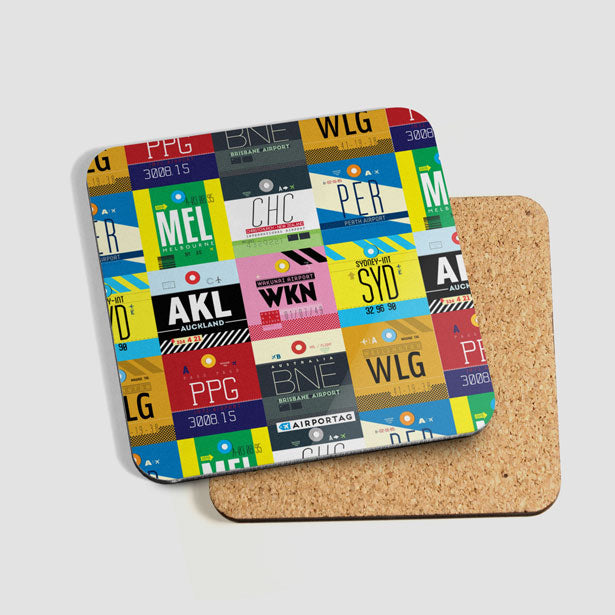 Oceania Airports - Coaster - Airportag