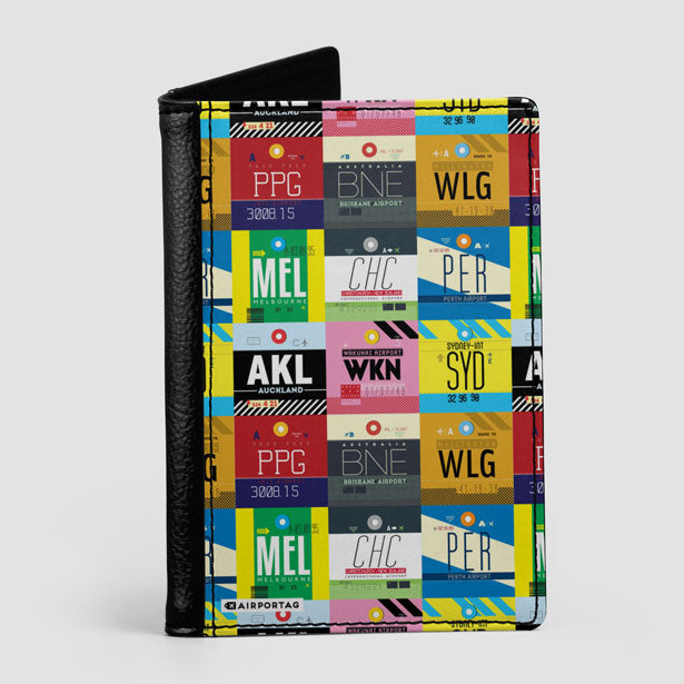 Oceania Airports - Passport Cover - Airportag