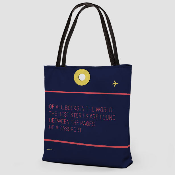 Of All Books - Tote Bag - Airportag