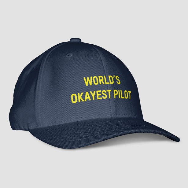 World's Okayest Pilot - Classic Dad Cap - Airportag