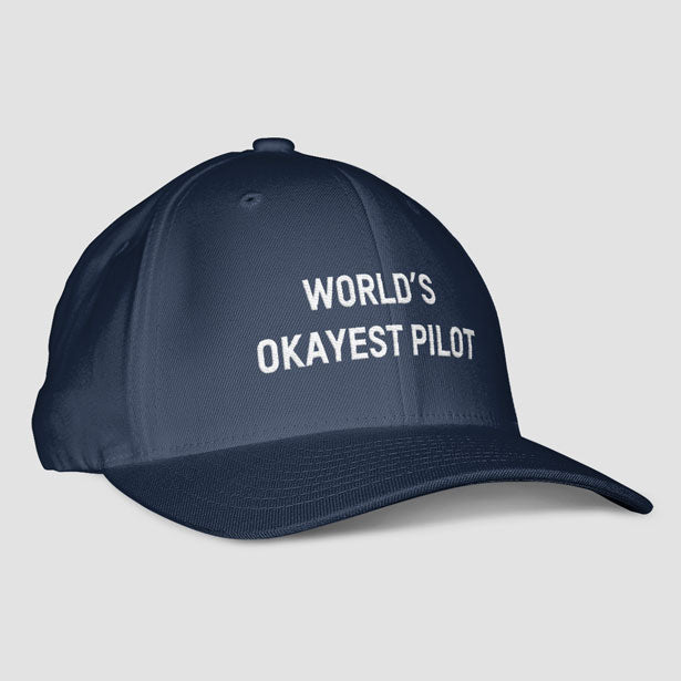 World's Okayest Pilot - Classic Dad Cap - Airportag