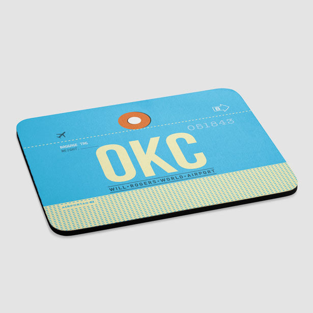 OKC - Mousepad - Airportag
