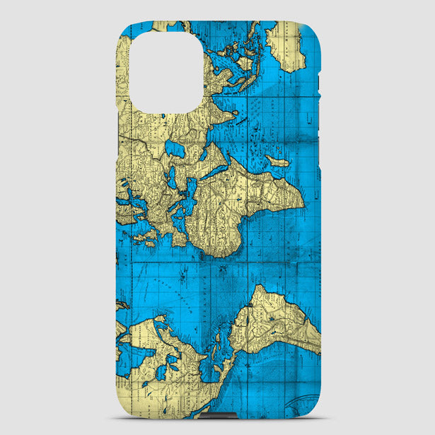 Old World Map - Phone Case airportag.myshopify.com