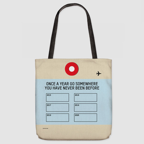 Once a Year - Tote Bag - Airportag