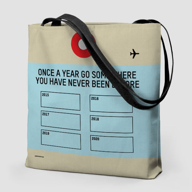 Once a Year - Tote Bag - Airportag