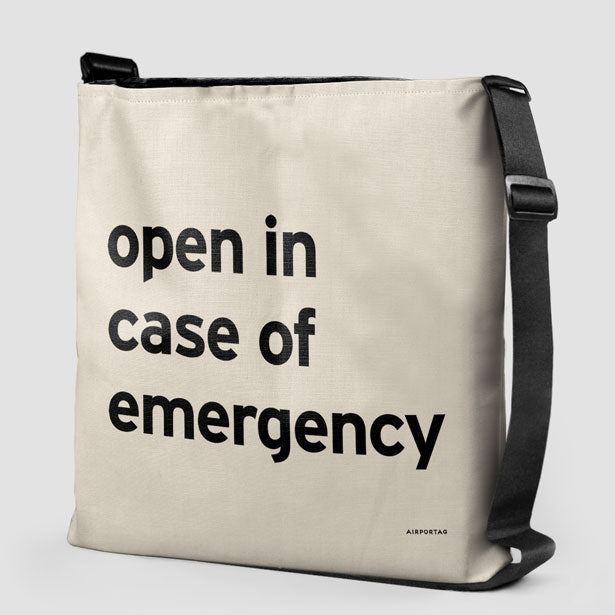 Open In Case Of Emergency - Tote Bag airportag.myshopify.com