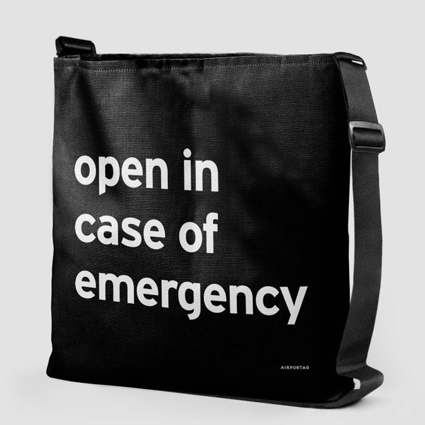 Open In Case Of Emergency - Tote Bag airportag.myshopify.com