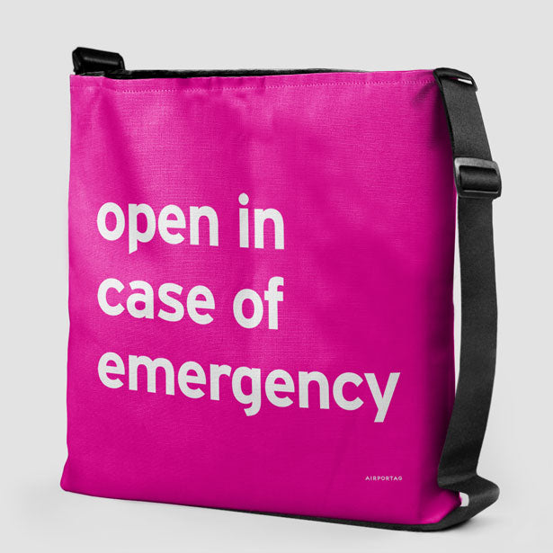 Open In Case Of Emergency - Tote Bag airportag.myshopify.com