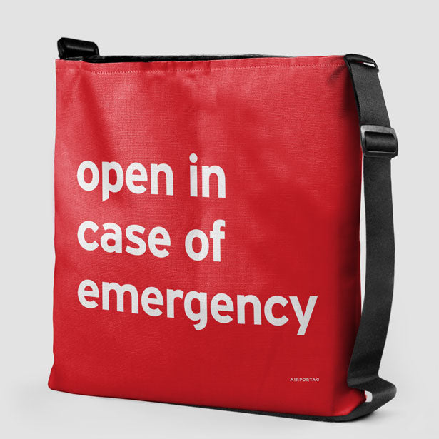 Open In Case Of Emergency - Tote Bag airportag.myshopify.com
