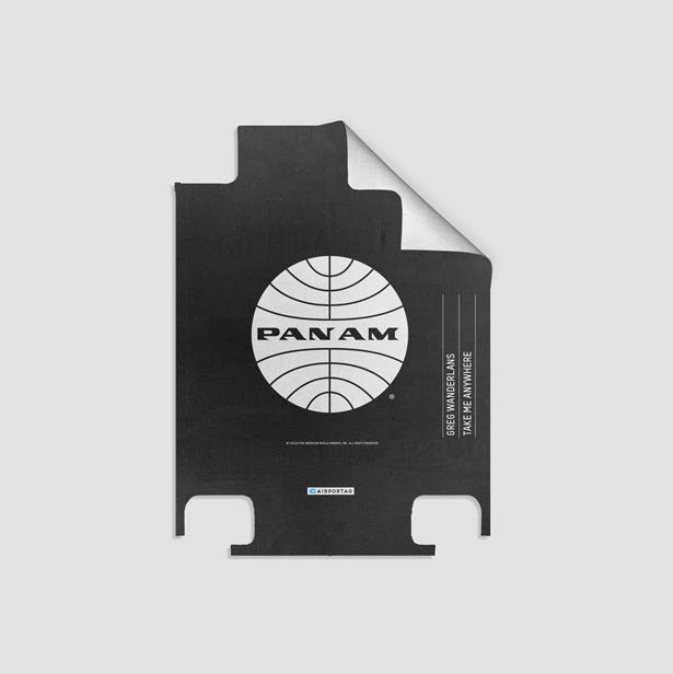 Pan Am Logo - Luggage airportag.myshopify.com