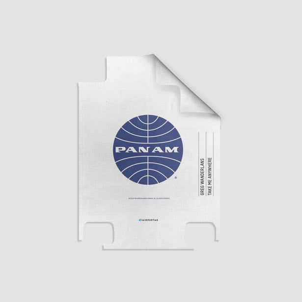 Pan Am Logo - Luggage airportag.myshopify.com