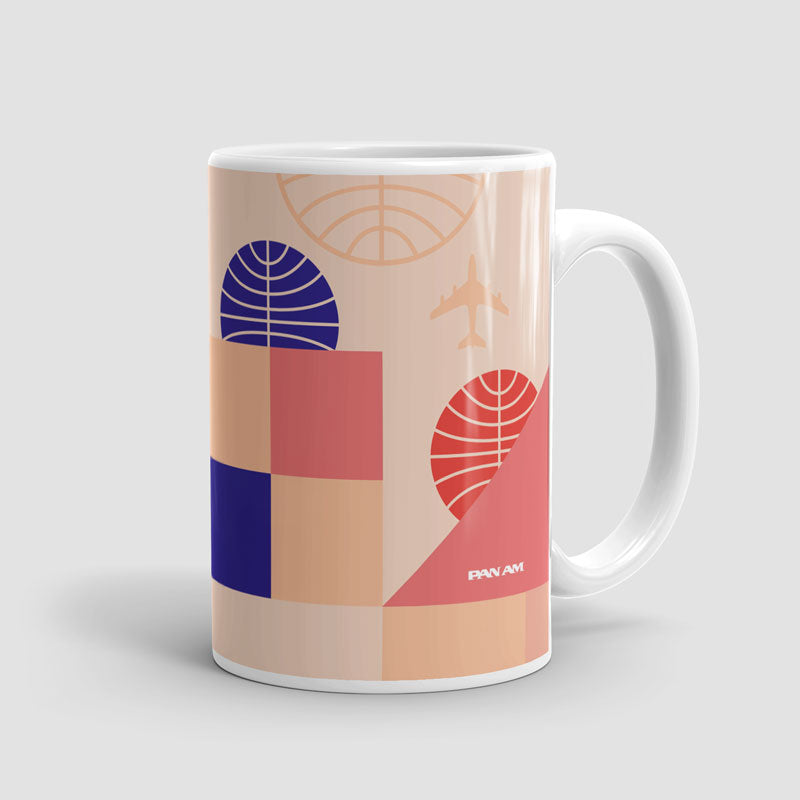 Pan Am - Bauhaus Pink - Mug