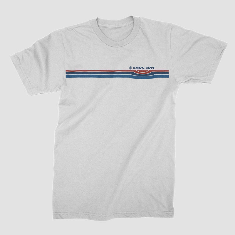 Pan Am Retro Stripe - T-Shirt