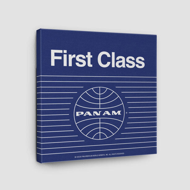Pan Am First Class - Canvas - Airportag
