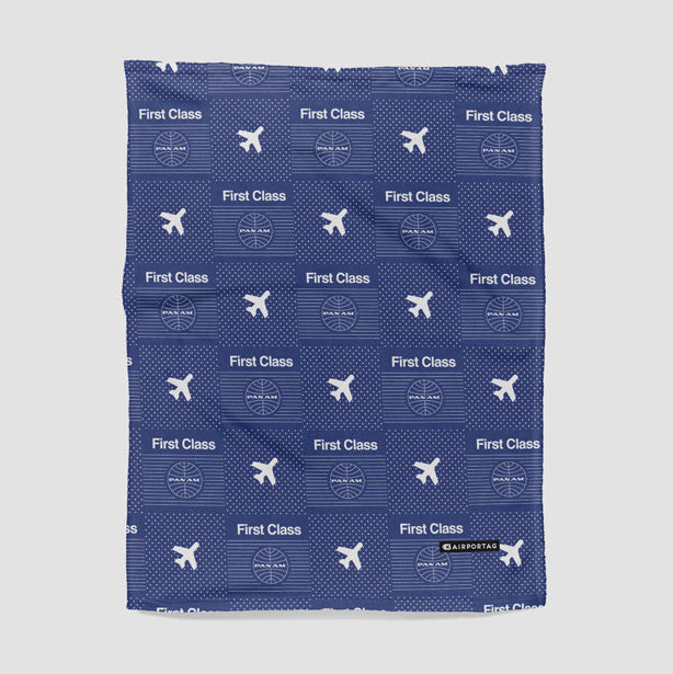 Pan Am First Class - Blanket - Airportag