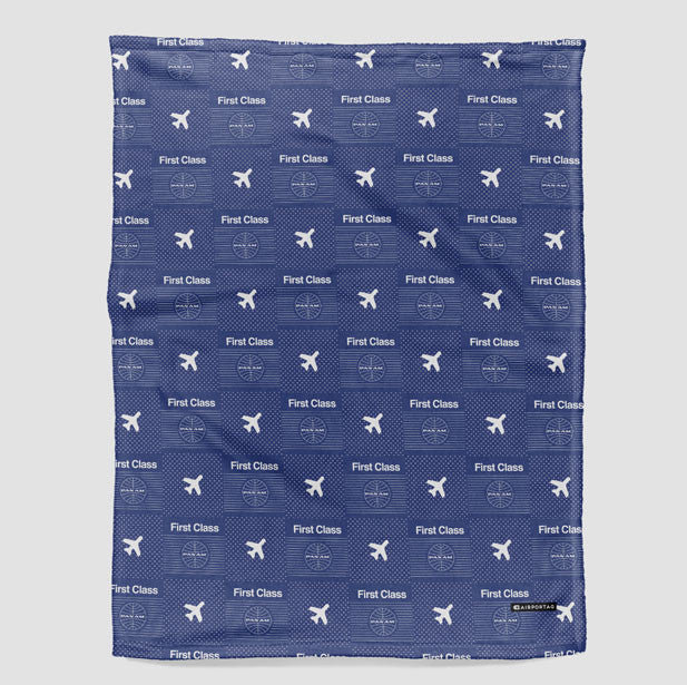 Pan Am First Class - Blanket - Airportag