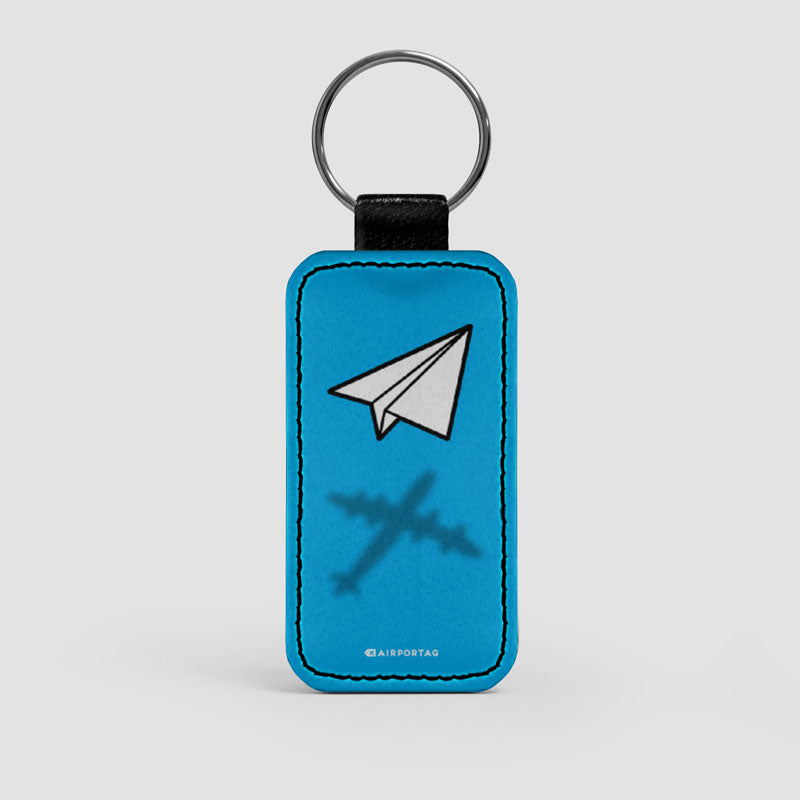 Plaper Plane Shadow - Keychain