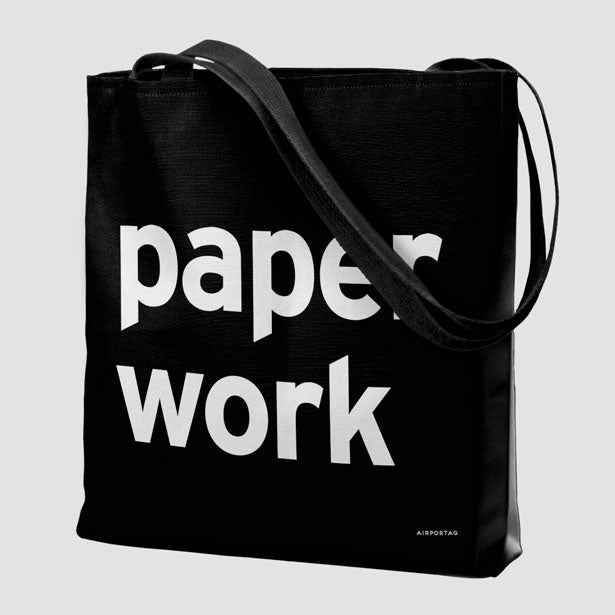 Paperwork - Tote Bag airportag.myshopify.com