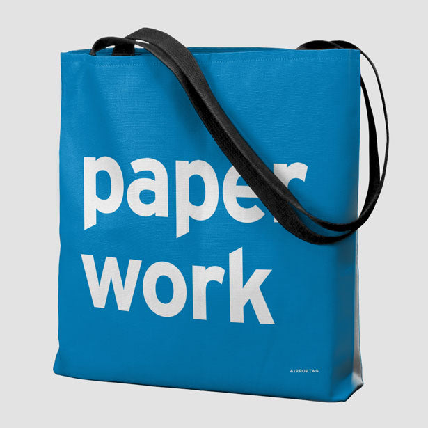 Paperwork - Tote Bag airportag.myshopify.com