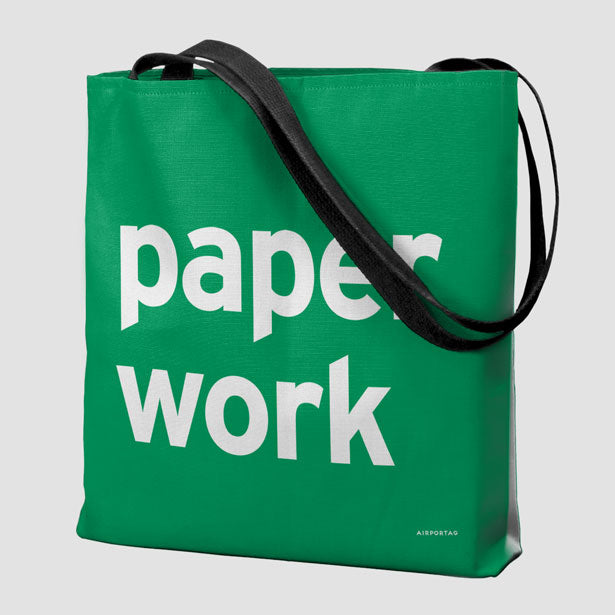 Paperwork - Tote Bag airportag.myshopify.com