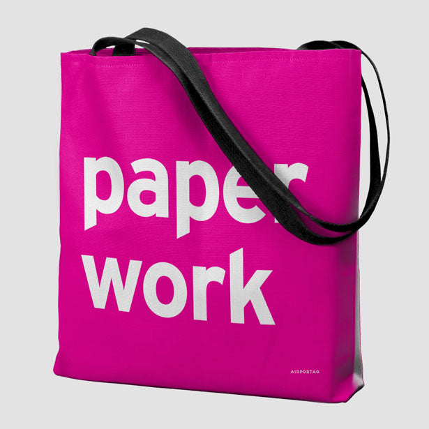 Paperwork - Tote Bag airportag.myshopify.com