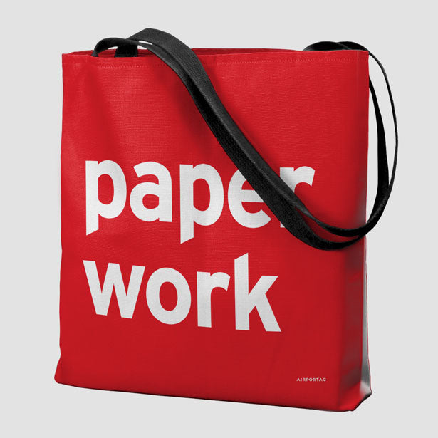 Paperwork - Tote Bag airportag.myshopify.com