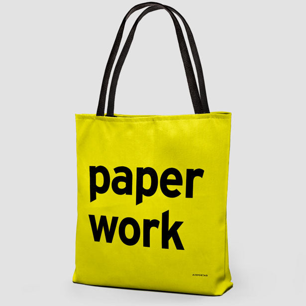 Paperwork - Tote Bag airportag.myshopify.com
