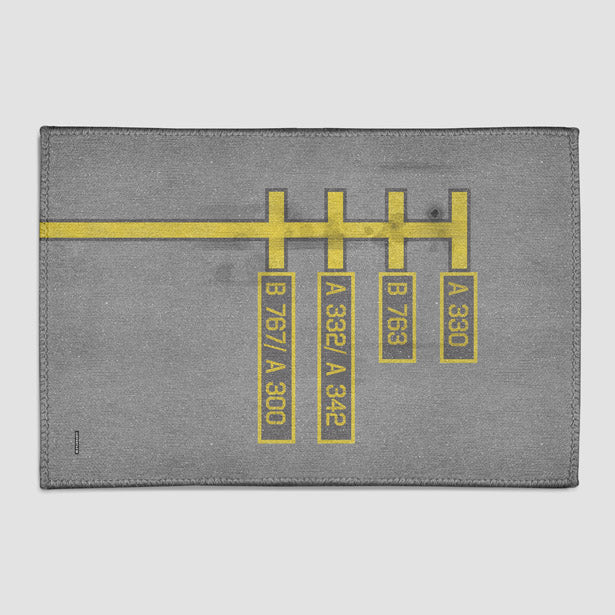 Parking - Rectangular Rug airportag.myshopify.com