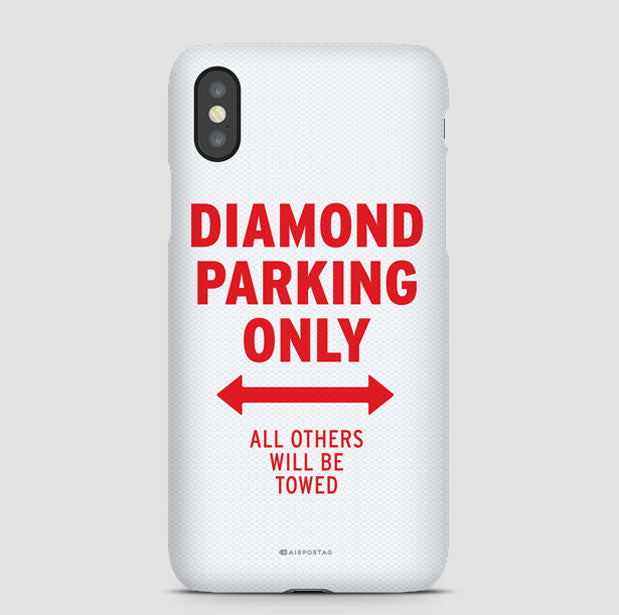 Diamond Parking Only - Phone Case - Airportag