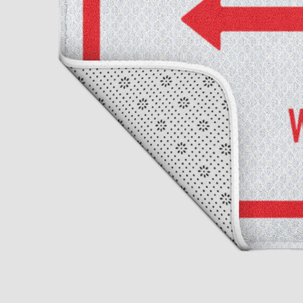 Piper Parking Only - Bath Mat - Airportag