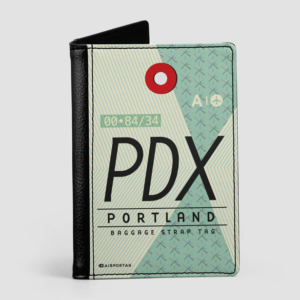 PDX - Passport Cover - Airportag