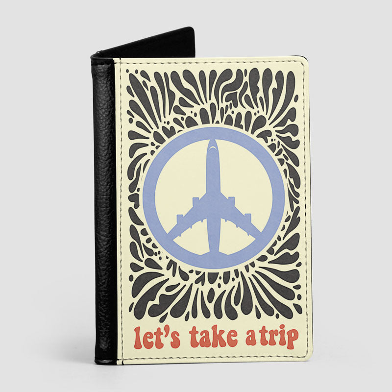 Avion signe de paix - Couverture de passeport
