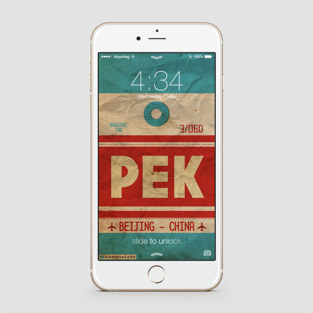 PEK - Phone Case - Airportag
