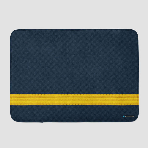 Pilot Stripes - Bath Mat - Airportag