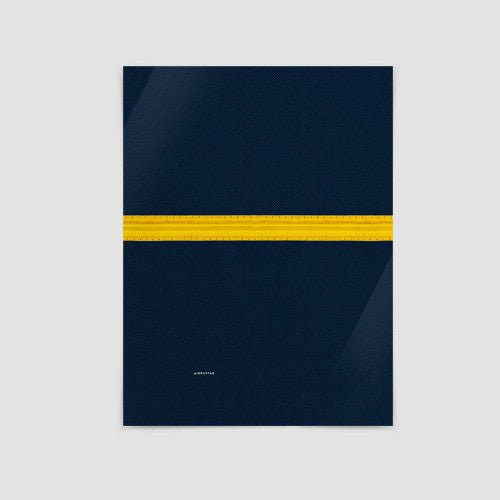 Pilot Stripes - Poster - Airportag
