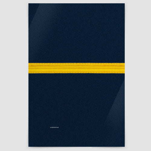 Pilot Stripes - Poster - Airportag
