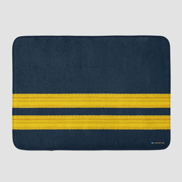 Pilot Stripes - Bath Mat - Airportag
