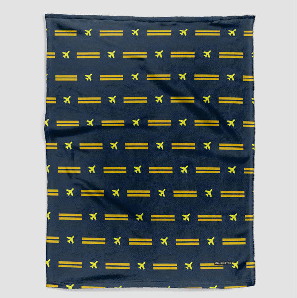 Pilot Stripes - Blanket - Airportag