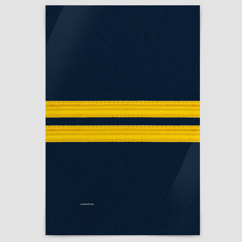 Pilot Stripes - Poster - Airportag