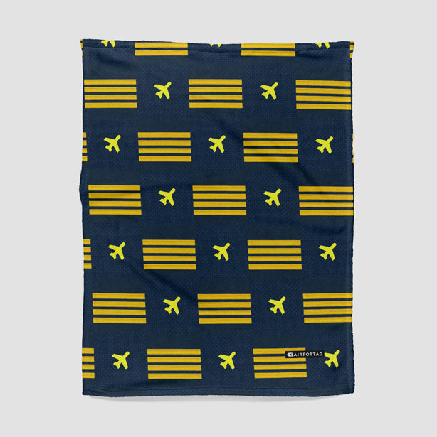 Pilot Stripes - Blanket - Airportag