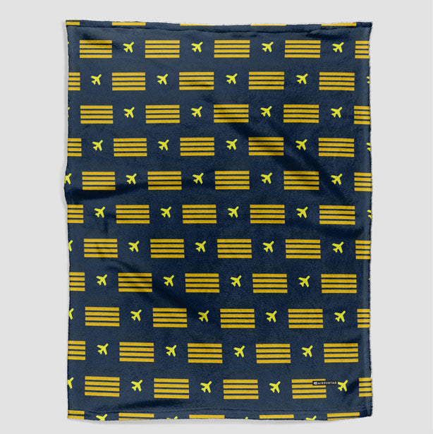 Pilot Stripes - Blanket - Airportag