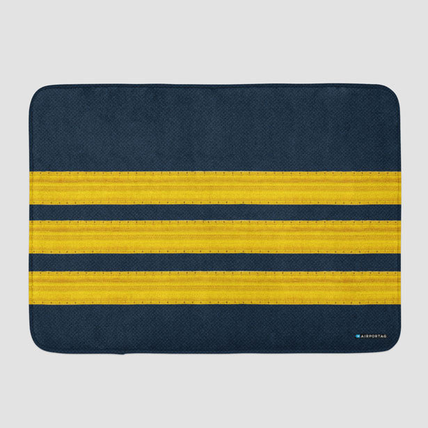 Pilot Stripes - Bath Mat - Airportag