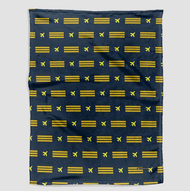 Pilot Stripes - Blanket - Airportag