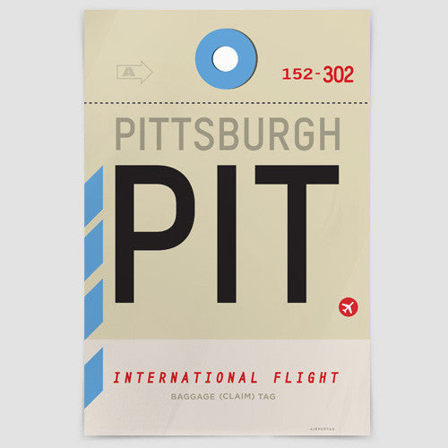 PIT - Poster - Airportag